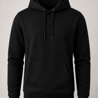 Black Pullover Hoodie