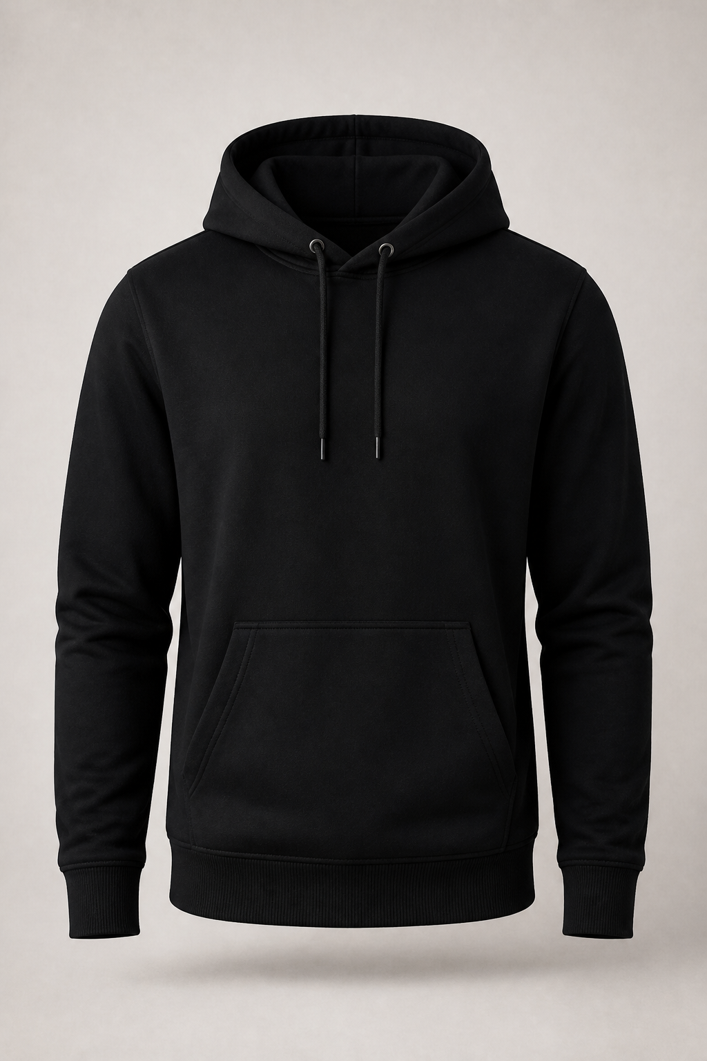 Black Pullover Hoodie
