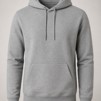 Minimalist Grey Hoodie