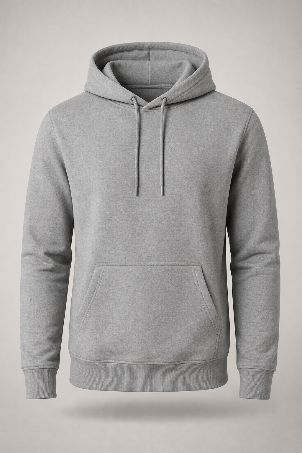 Minimalist Grey Hoodie
