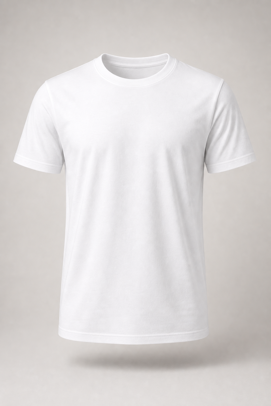 Premium White Cotton T Shirt